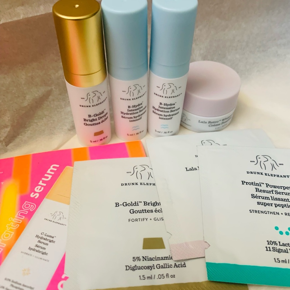 Drunk Elephant Skincare travel set